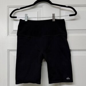 ALO Yoga Black Athletic Shorts